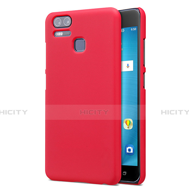 Coque Plastique Rigide Mat pour Asus Zenfone 3 Zoom Rouge Plus