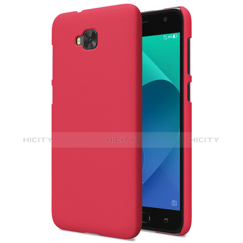 Coque Plastique Rigide Mat pour Asus Zenfone 4 Selfie ZD553KL Rouge Plus