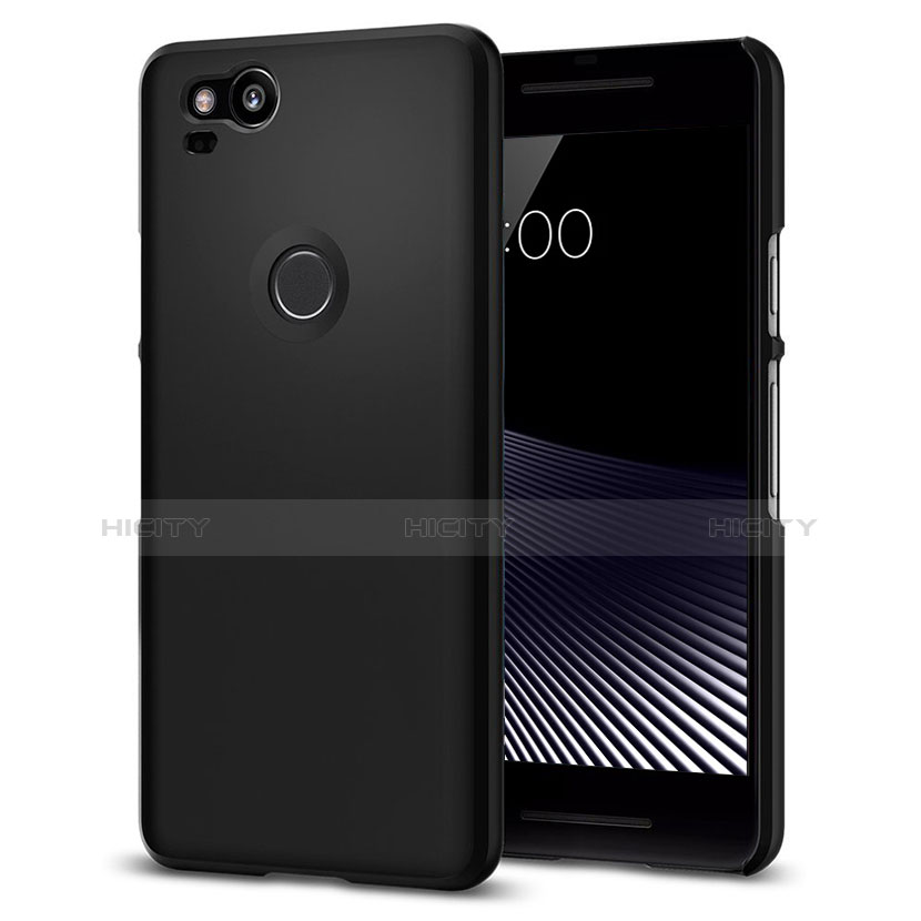 Coque Plastique Rigide Mat pour Google Pixel 2 Noir Plus