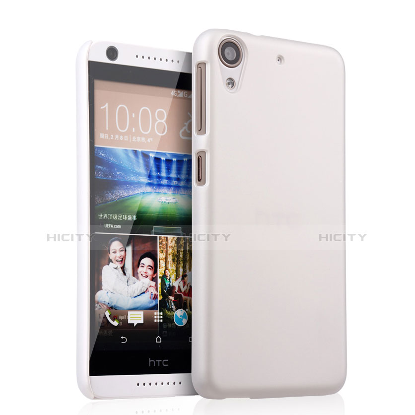 Coque Plastique Rigide Mat pour HTC Desire 626 Blanc Plus