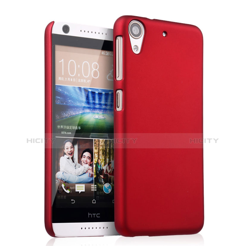 Coque Plastique Rigide Mat pour HTC Desire 626 Rouge Plus