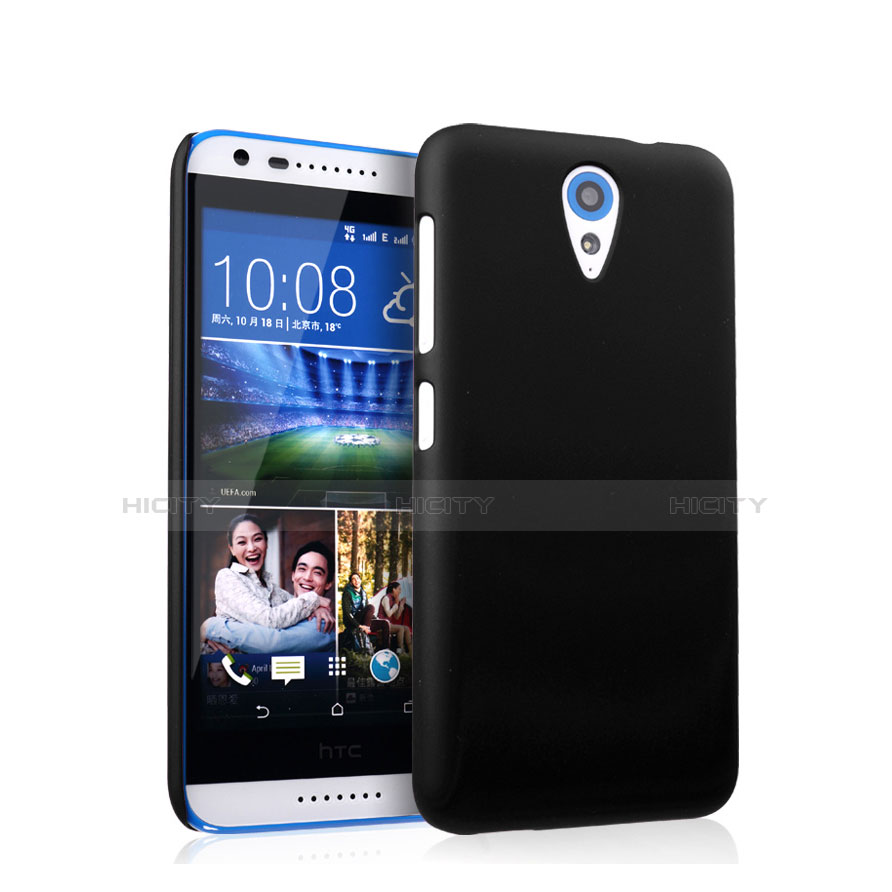 Coque Plastique Rigide Mat pour HTC Desire 820 Mini Noir Plus