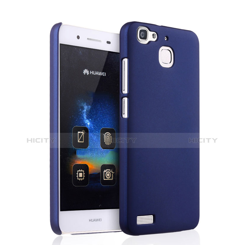 Coque Plastique Rigide Mat pour Huawei G8 Mini Bleu Plus