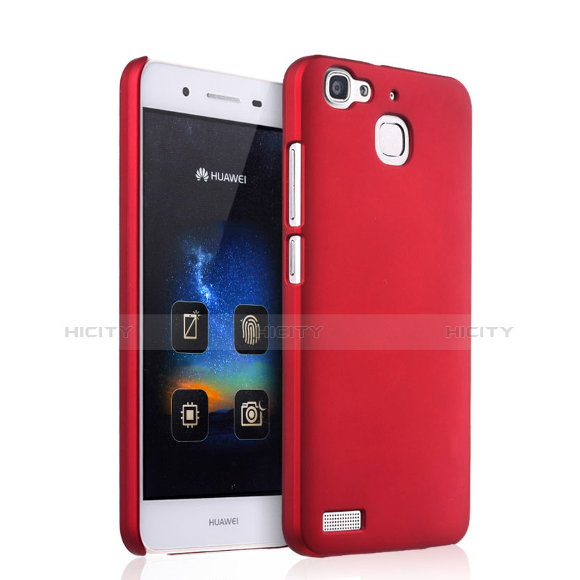 Coque Plastique Rigide Mat pour Huawei G8 Mini Rouge Plus