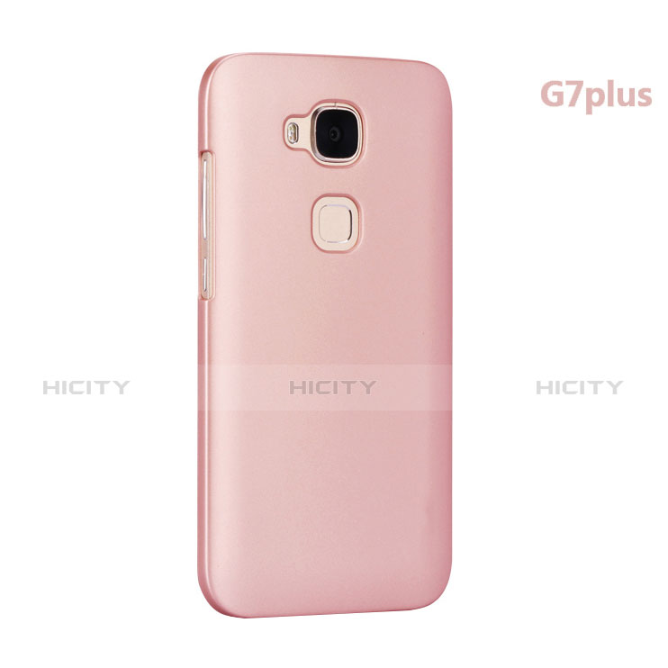 Coque Plastique Rigide Mat pour Huawei G8 Rose Plus