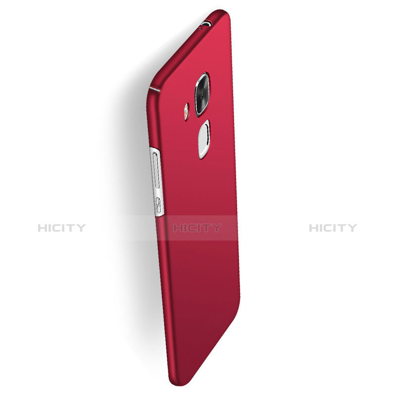 Coque Plastique Rigide Mat pour Huawei G9 Plus Rouge Plus