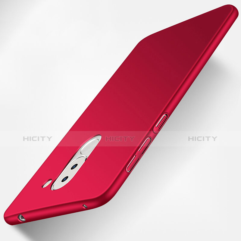 Coque Plastique Rigide Mat pour Huawei GR5 (2017) Rouge Plus