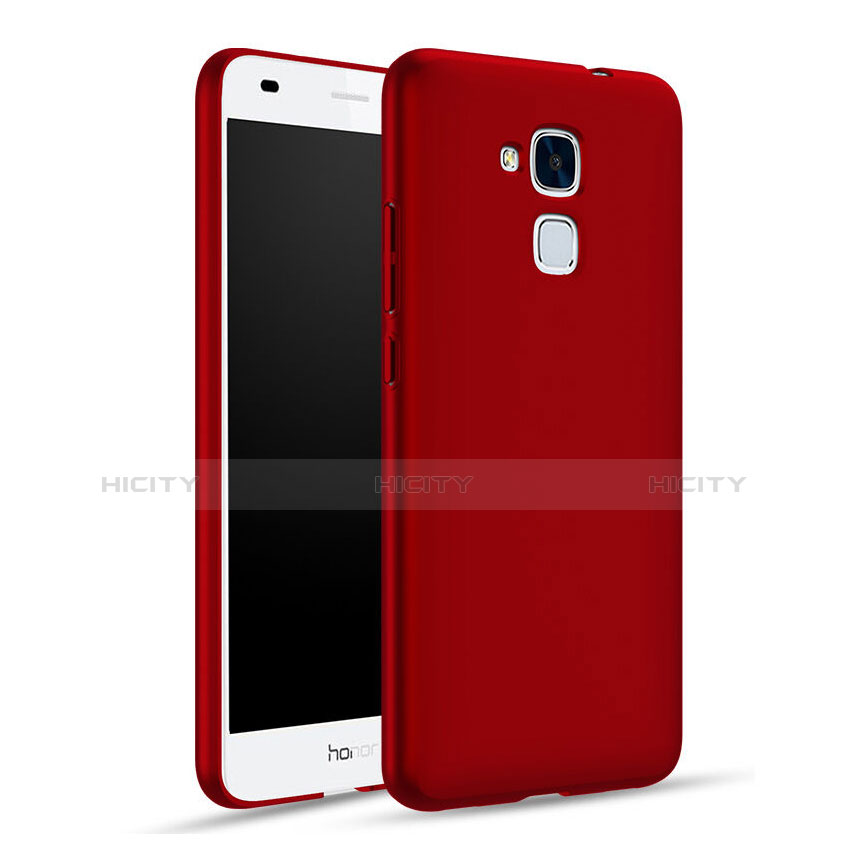 Coque Plastique Rigide Mat pour Huawei GR5 Mini Rouge Plus