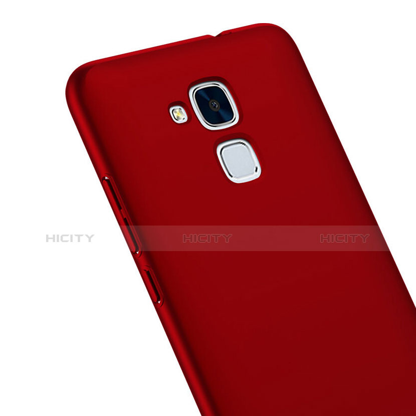 Coque Plastique Rigide Mat pour Huawei GR5 Mini Rouge Plus