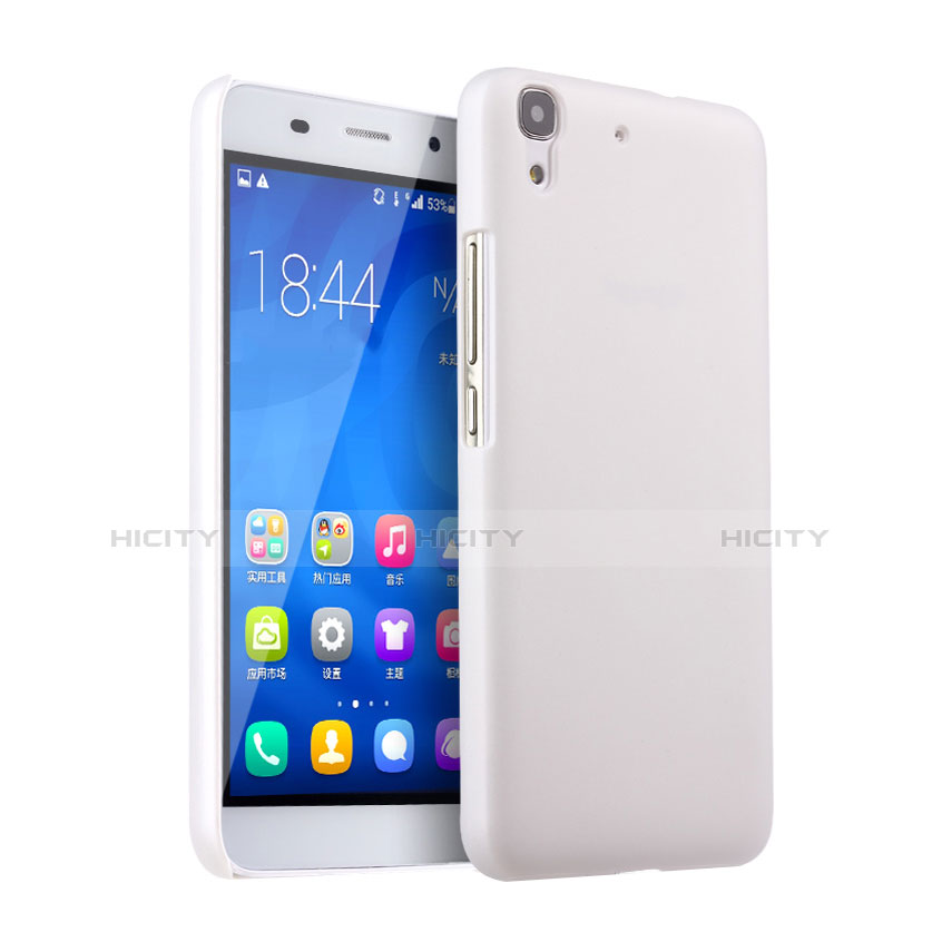 Coque Plastique Rigide Mat pour Huawei Honor 4A Blanc Plus