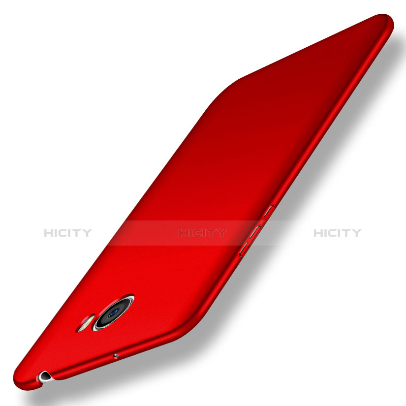 Coque Plastique Rigide Mat pour Huawei Honor Play 5 Rouge Plus