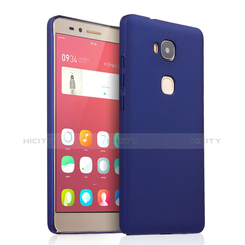 Coque Plastique Rigide Mat pour Huawei Honor Play 5X Bleu Plus