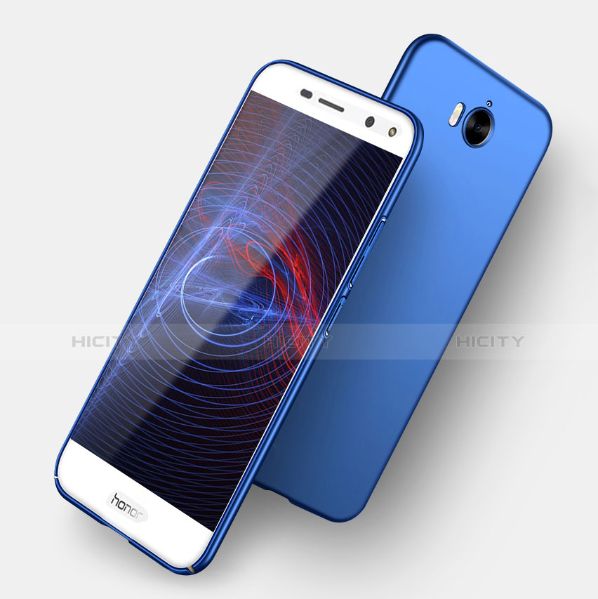 Coque Plastique Rigide Mat pour Huawei Honor Play 6 Bleu Plus