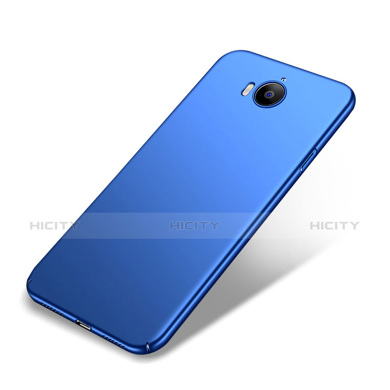 Coque Plastique Rigide Mat pour Huawei Honor Play 6 Bleu Plus