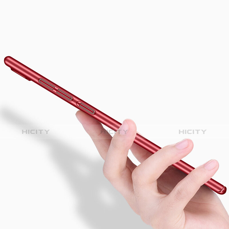Coque Plastique Rigide Mat pour Huawei Honor V10 Rouge Plus