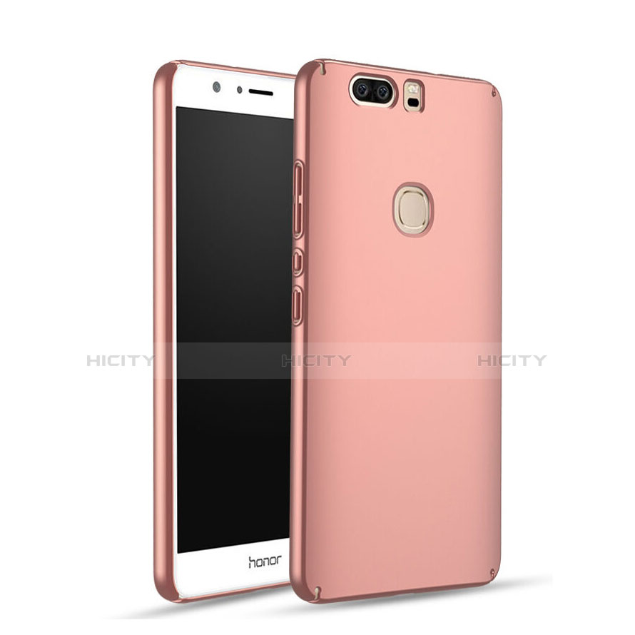 Coque Plastique Rigide Mat pour Huawei Honor V8 Or Rose Plus