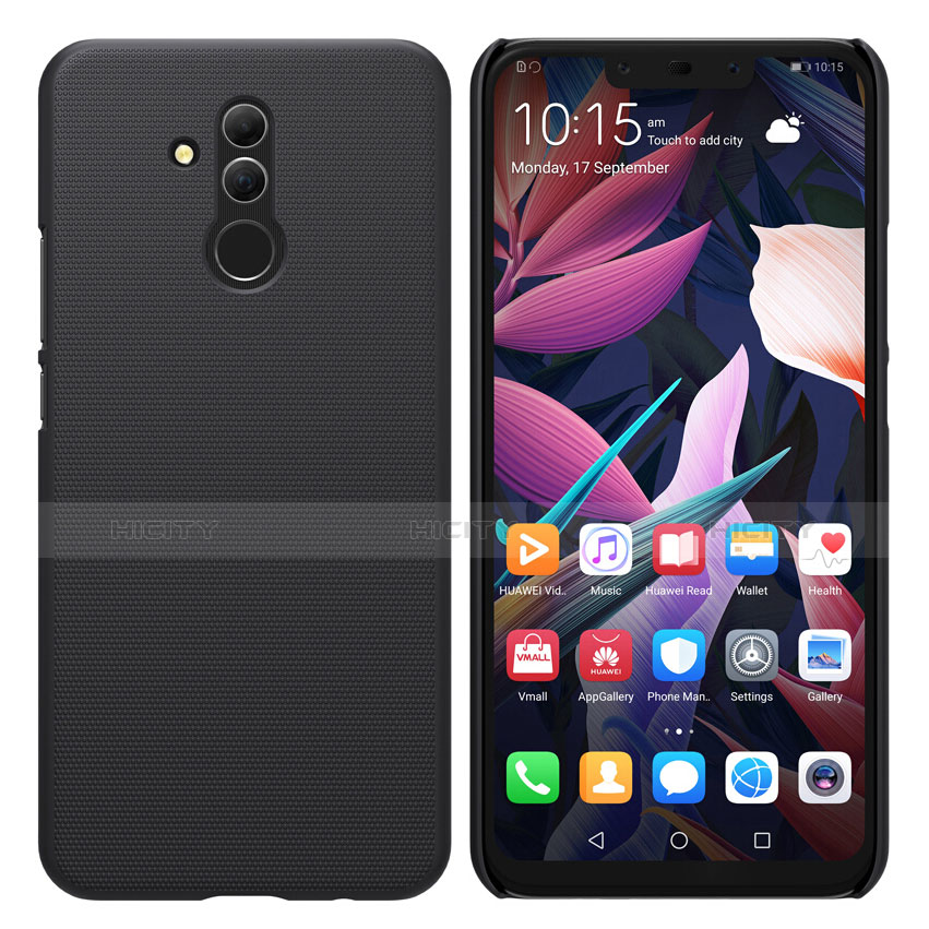 Coque Plastique Rigide Mat pour Huawei Mate 20 Lite Noir Plus