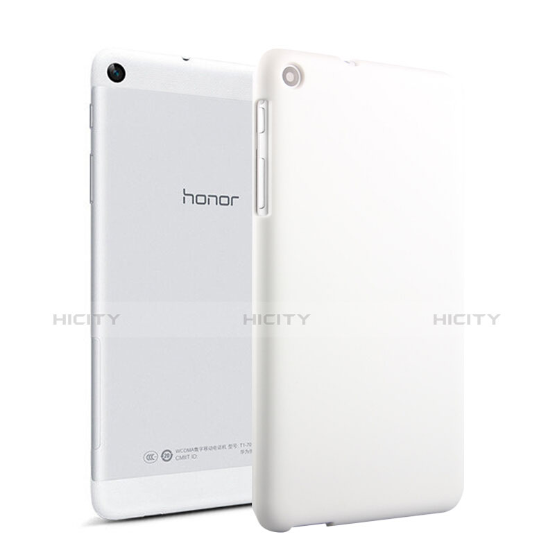 Coque Plastique Rigide Mat pour Huawei Mediapad T1 7.0 T1-701 T1-701U Blanc Plus