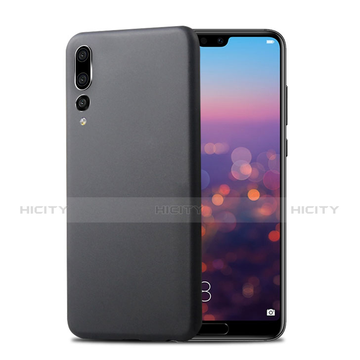 Coque Plastique Rigide Mat pour Huawei P20 Pro Noir Plus