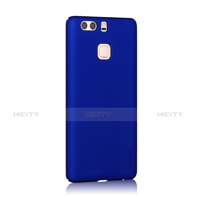 Coque Plastique Rigide Mat pour Huawei P9 Bleu Plus