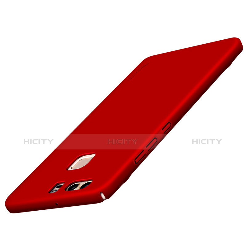 Coque Plastique Rigide Mat pour Huawei P9 Plus Rouge Plus