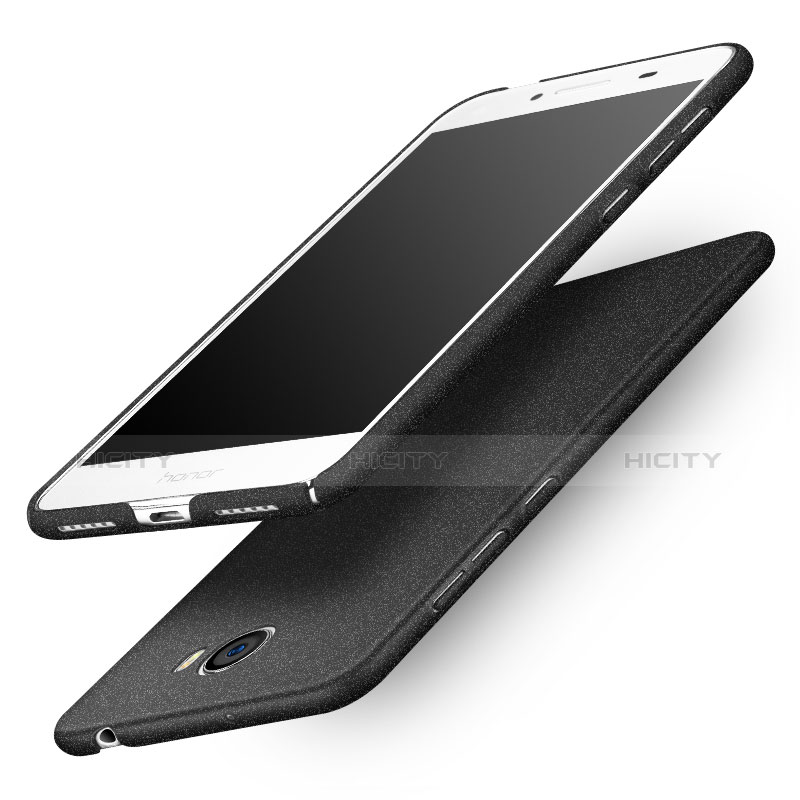 Coque Plastique Rigide Mat pour Huawei Y5 II Y5 2 Noir Plus