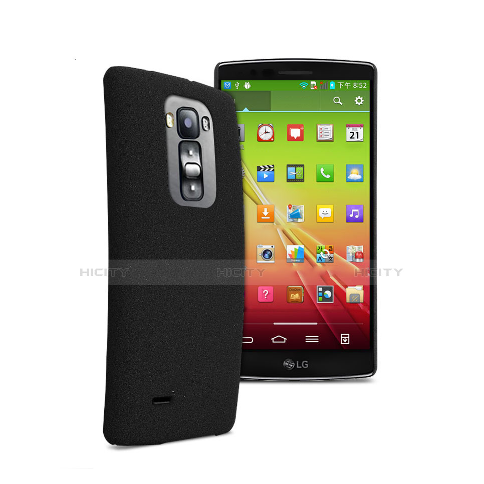 Coque Plastique Rigide Mat pour LG G Flex 2 Noir Plus