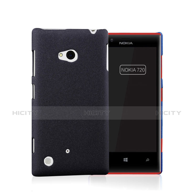 Coque Plastique Rigide Mat pour Nokia Lumia 720 Noir Plus