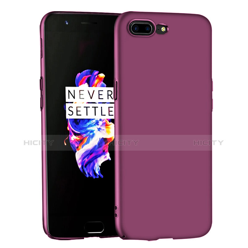 Coque Plastique Rigide Mat pour OnePlus 5 Violet Plus