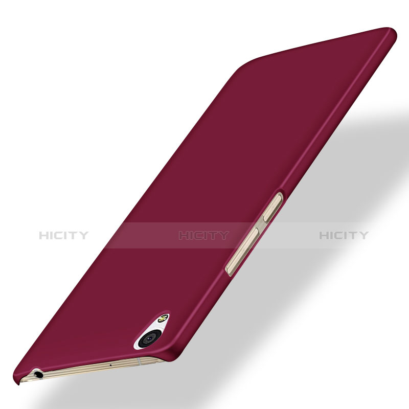 Coque Plastique Rigide Mat pour OnePlus X Rouge Plus