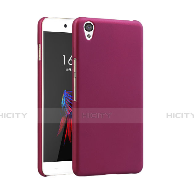 Coque Plastique Rigide Mat pour OnePlus X Rouge Plus