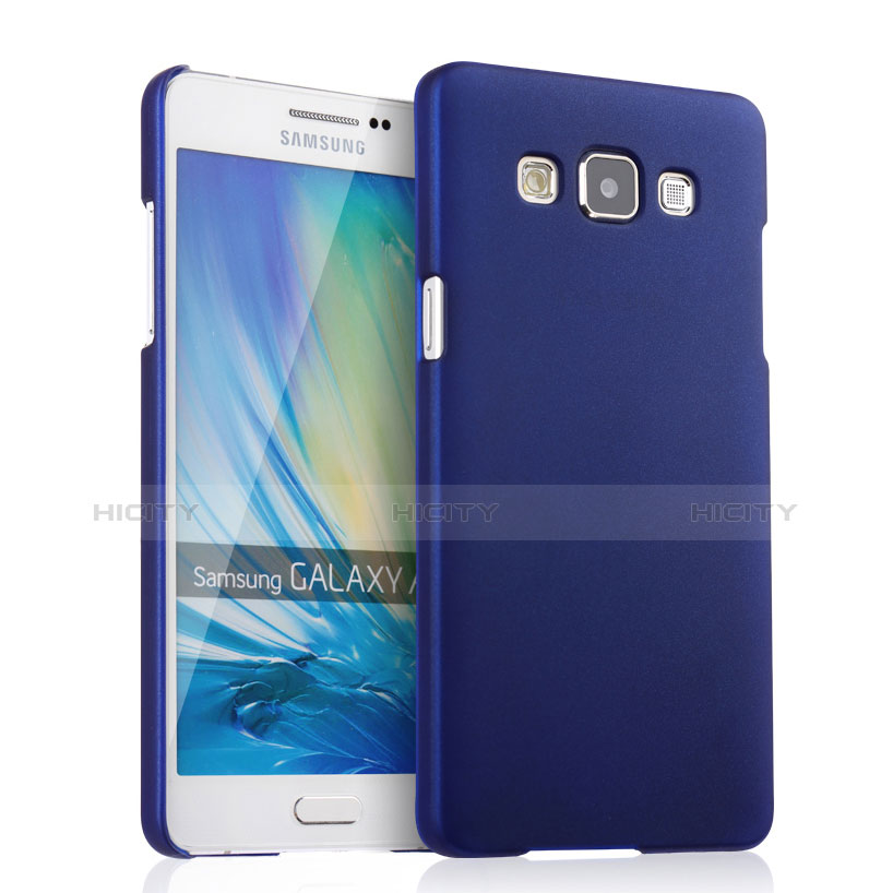 Coque Plastique Rigide Mat pour Samsung Galaxy A5 SM-500F Bleu Plus