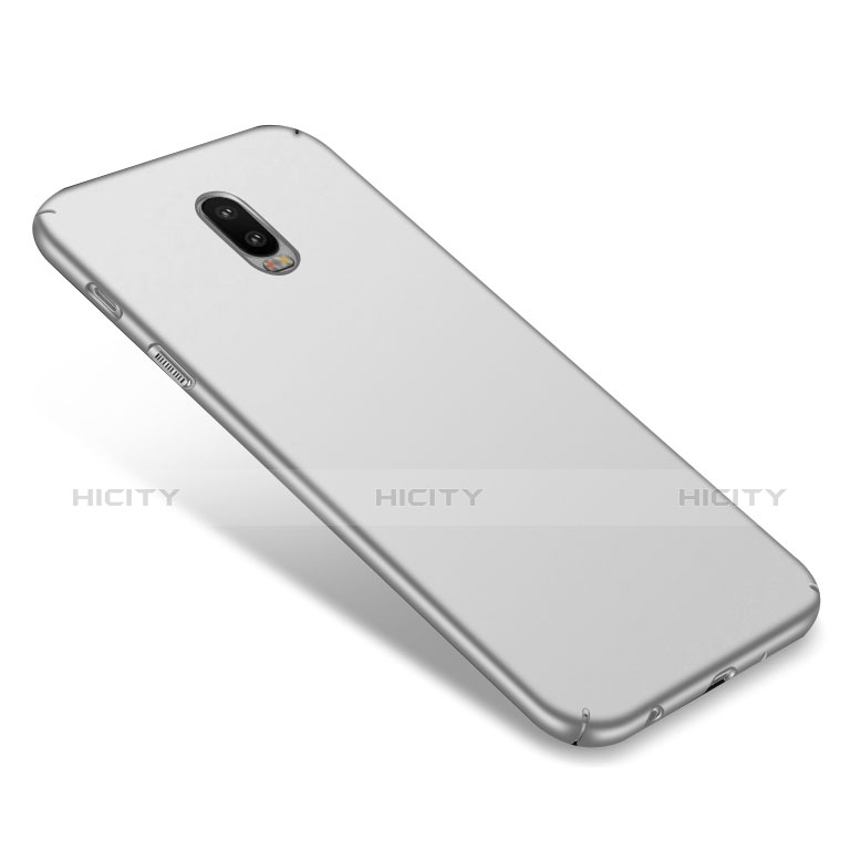 Coque Plastique Rigide Mat pour Samsung Galaxy C7 (2017) Argent Plus