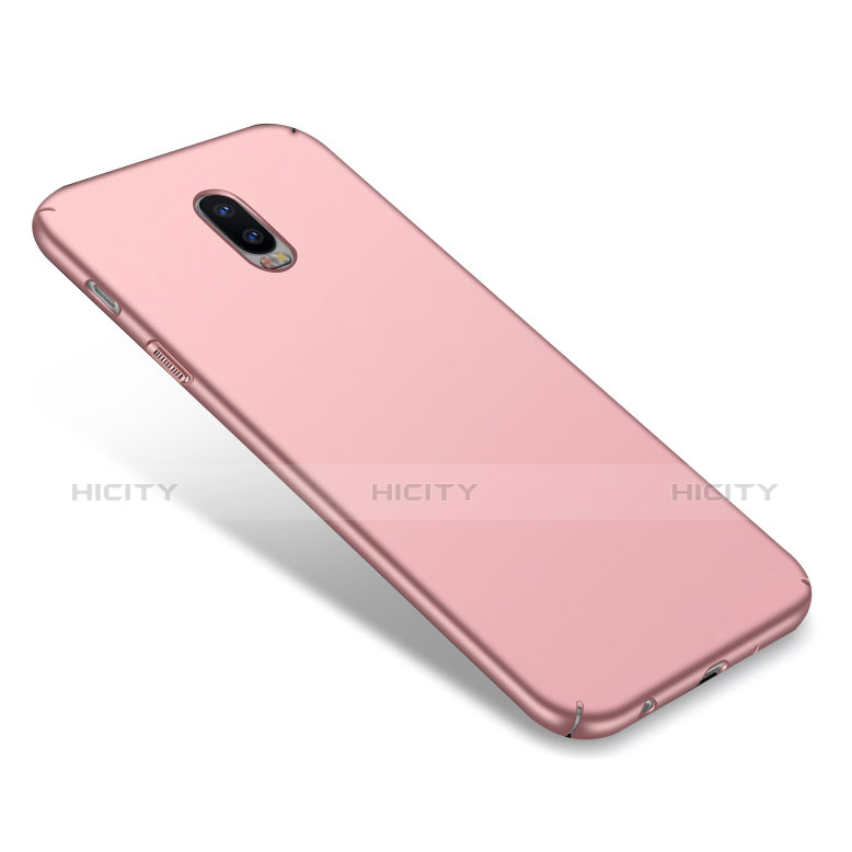 Coque Plastique Rigide Mat pour Samsung Galaxy C7 (2017) Or Rose Plus