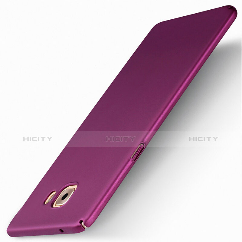 Coque Plastique Rigide Mat pour Samsung Galaxy C9 Pro C9000 Violet Plus