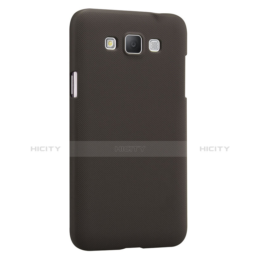 Coque Plastique Rigide Mat pour Samsung Galaxy Grand Max SM-G720 Marron Plus