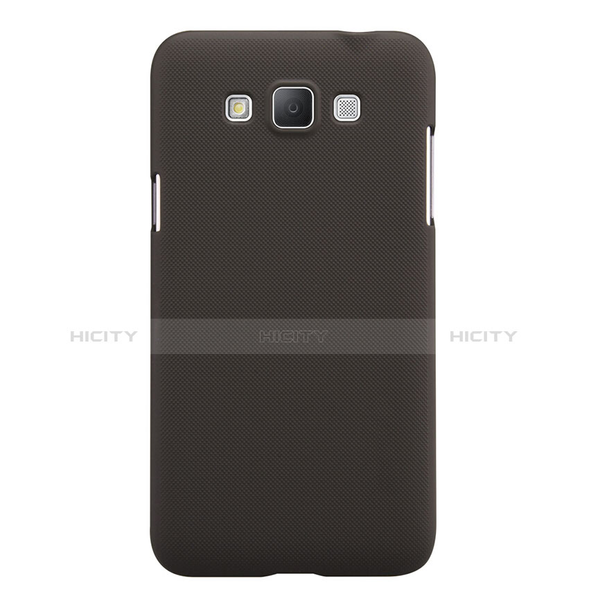 Coque Plastique Rigide Mat pour Samsung Galaxy Grand Max SM-G720 Marron Plus