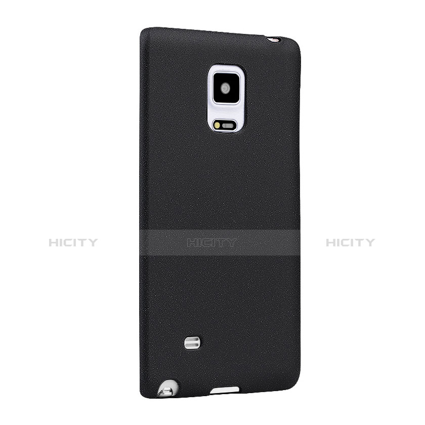 Coque Plastique Rigide Mat pour Samsung Galaxy Note Edge SM-N915F Noir Plus