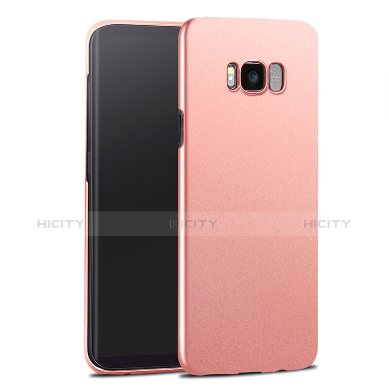 Coque Plastique Rigide Mat pour Samsung Galaxy S8 Or Rose Plus