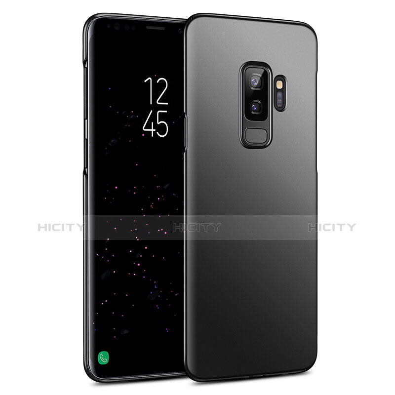 Coque Plastique Rigide Mat pour Samsung Galaxy S9 Plus Noir Plus