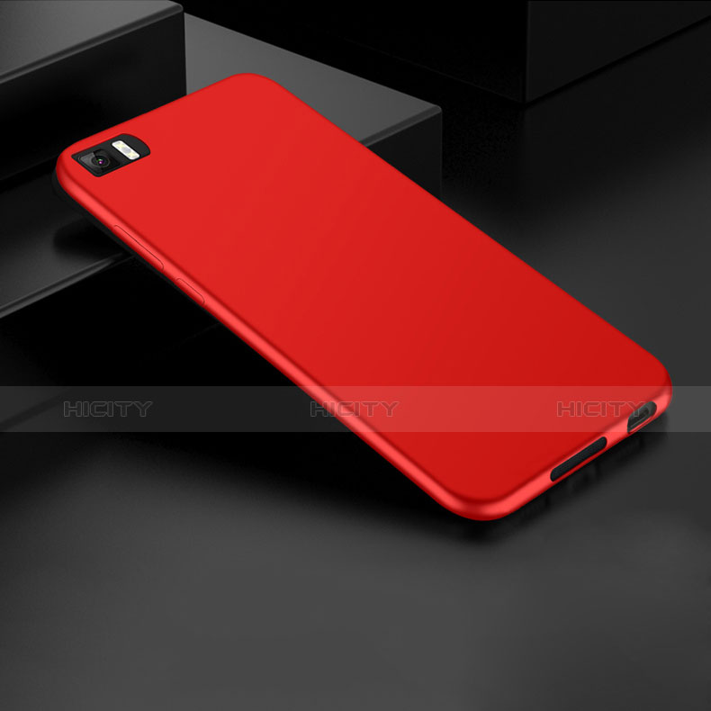 Coque Plastique Rigide Mat pour Xiaomi Mi 3 Rouge Plus