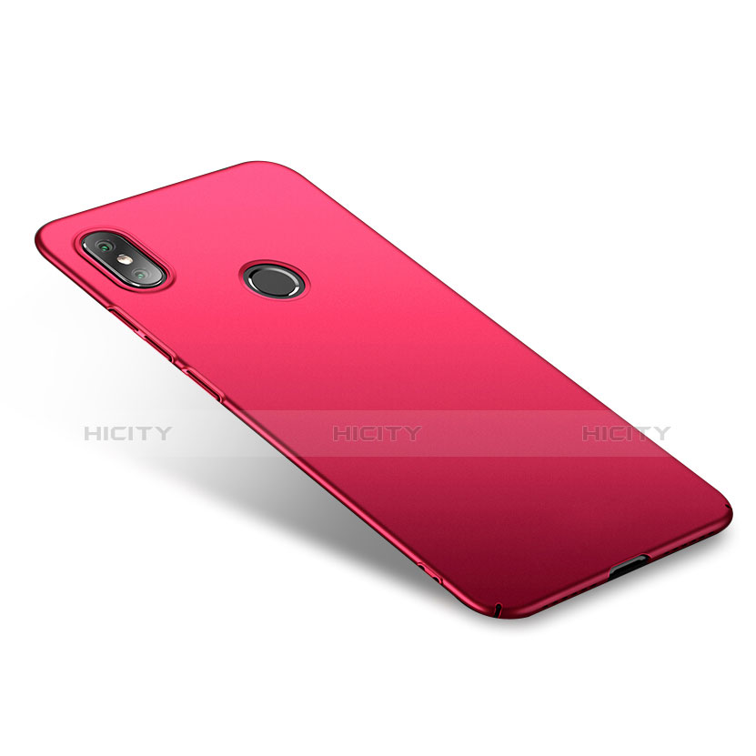 Coque Plastique Rigide Mat pour Xiaomi Mi 6X Rouge Plus