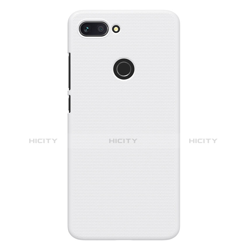 Coque Plastique Rigide Mat pour Xiaomi Mi 8 Lite Blanc Plus