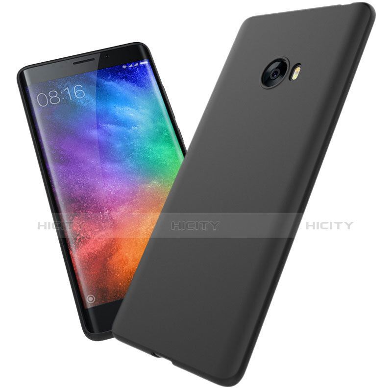 Coque Plastique Rigide Mat pour Xiaomi Mi Note 2 Special Edition Noir Plus