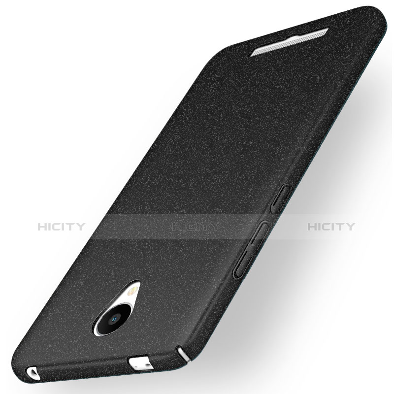 Coque Plastique Rigide Mat pour Xiaomi Redmi Note 2 Noir Plus