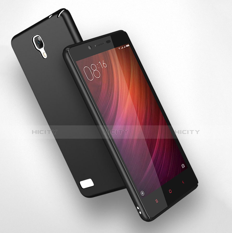 Coque Plastique Rigide Mat pour Xiaomi Redmi Note 4G Noir Plus