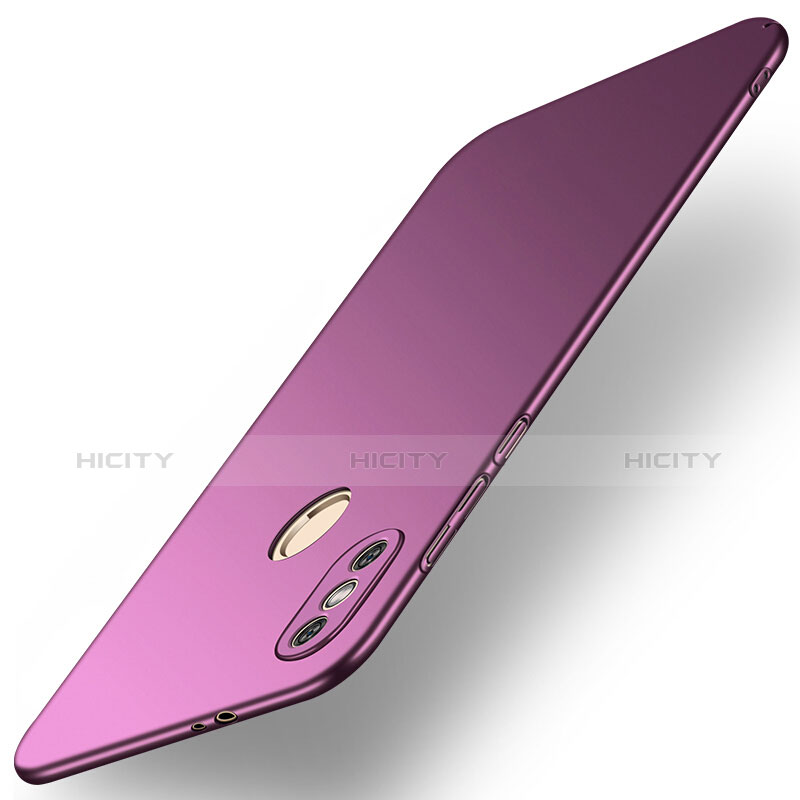 Coque Plastique Rigide Mat pour Xiaomi Redmi Note 5 AI Dual Camera Violet Plus