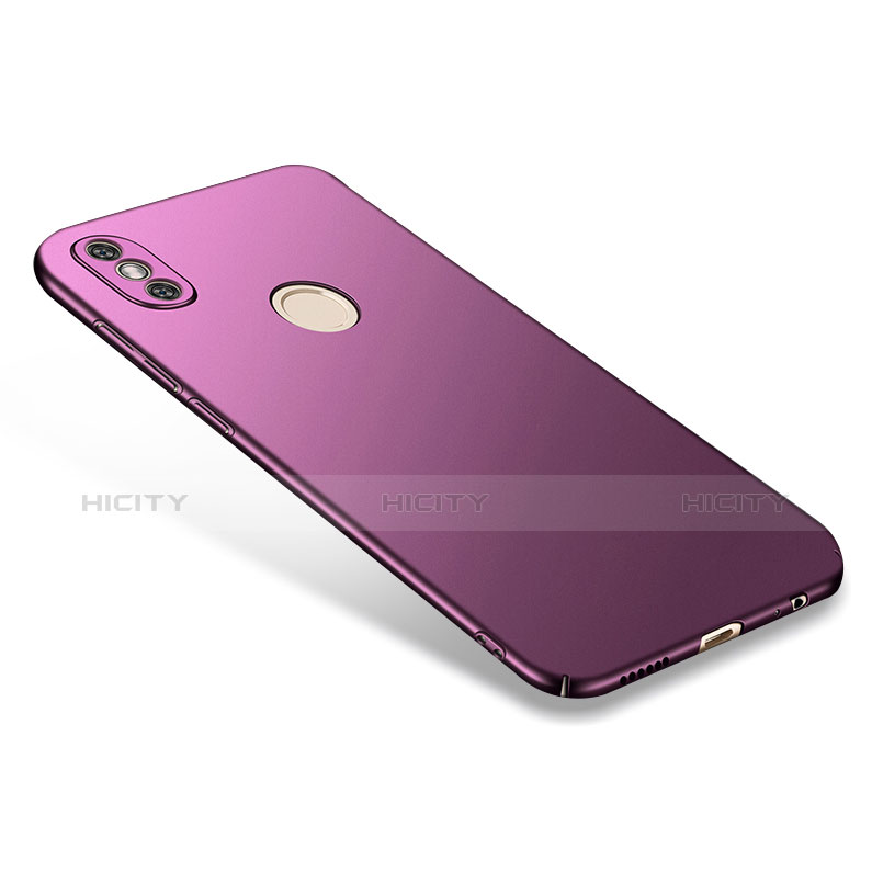 Coque Plastique Rigide Mat pour Xiaomi Redmi Note 5 AI Dual Camera Violet Plus