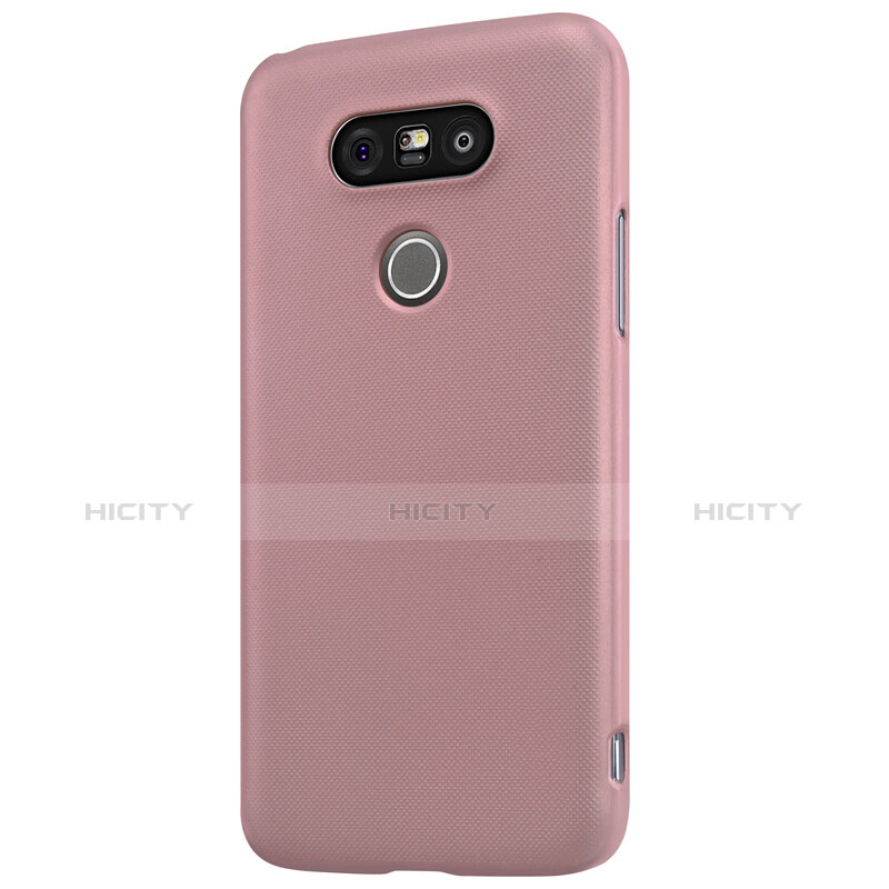 Coque Plastique Rigide Mat R01 pour LG G5 Or Rose Plus