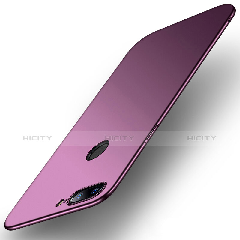 Coque Plastique Rigide Mat R02 pour OnePlus 5T A5010 Violet Plus